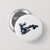 Kicks van de Catwoman Ronde Button 5,7 Cm (Voorkant /achterkant)