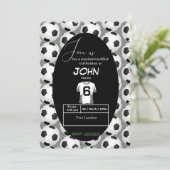 Kickstart de viering van de 6e verjaardag kaart (Staand voorkant)