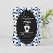 Kickstart de viering van de 6e verjaardag kaart (Staand voorkant)