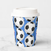 Kickstart de viering van de 6e verjaardag papieren bekers (Links)