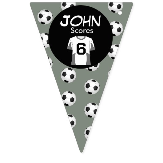 Kickstart de viering vlaggetjes (Eerste vlag)