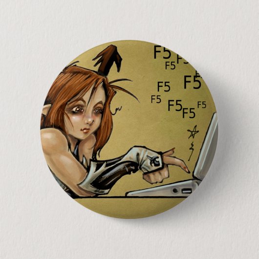 Kickstarter F Five Sophie Ronde Button 5,7 Cm (Voorkant)