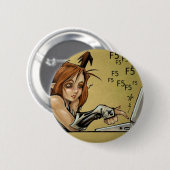 Kickstarter F Five Sophie Ronde Button 5,7 Cm (Voorkant /achterkant)