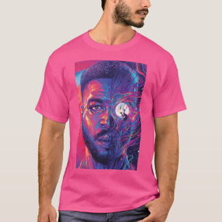 Kid cdi Man Onhe Maan drie IIIde Uitverkoren RapHi T-shirt