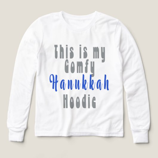 Kid Hanukkah Hoodie (Motif recto)
