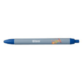 Kid Personalized Blue Pen with Monkey (Voorkant)