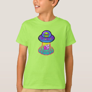 Kidcore UFO Schattige Kawaii T-shirt