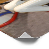 Kiddie Carousel Horses Poster (Hoek)