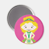 KIDLETS :: Ierse danser blond Magneet (Voorkant / Achterkant)
