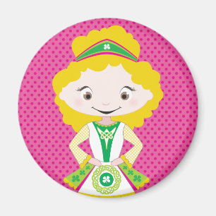 KIDLETS :: Ierse danser blond Magneet