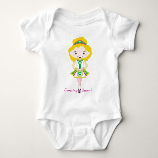KIDLETS :: Ierse danser blond Romper (Voorkant)