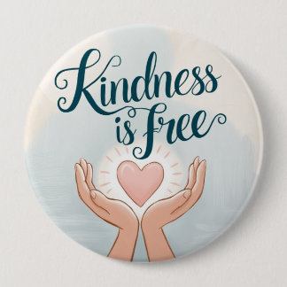 kidness is free ronde button 4,0 cm