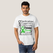 Kidney Disease Caregivers Collage T-shirt (Voorkant volledig)
