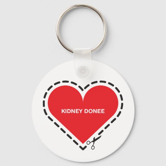 Kidney Donee Sleutelhanger (Voorkant)
