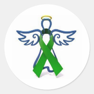 Kidney Donor Angel Ronde Sticker