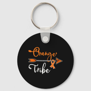 Kidney Leukemia Cancer Awareness Oranje Ribbon Tri Sleutelhanger