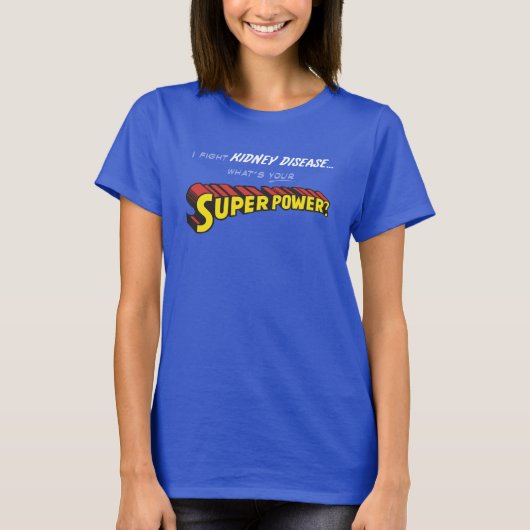 Kidney Superpower T-shirt (Voorkant)