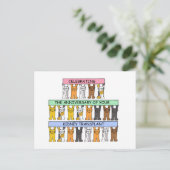 Kidney Transplant Anniversary Congratulations Briefkaart (Staand voorkant)