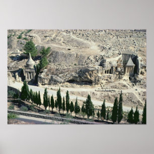 Kidron Valley aan de voet van de berg Olijven Poster