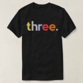 Kids 3rd Birthday Boy 3 Age Three Third Tshirt G (Design devant)