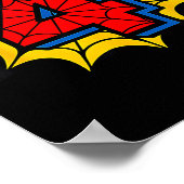 Kids 4th Birthday Sder Theme Party 4 Year Old Boys Poster (Hoek)