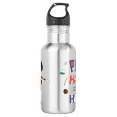 Kids Baseball Water Bottle – Personalized Waterfles (Voorkant)