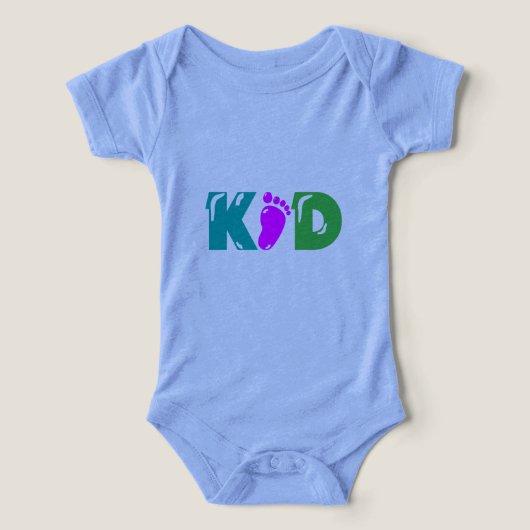 Kid's Bella+Canvas Infant Tri-blend One Piece (Design voorkant)