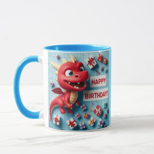 Kid's birthday mug mok (Links)