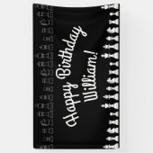 Kids Birthday Party Spandoek (Verticaal)