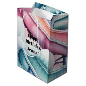 Kids’ Birthday Waterslide Party Medium Cadeauzakje (Achterkant Gekanteld)