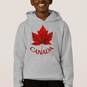 Kid's Canada Flag Sweatshirt Maple Leaf Kid's Shir