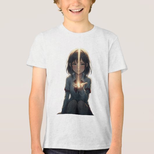 Kid's Choice Tri-Blend Shirt (Voorkant)