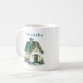 Kids Christmas Mug - Personalized Holiday Home (Devant gauche)