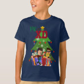 Kids Christmas pkxd game T-shirt (Voorkant)