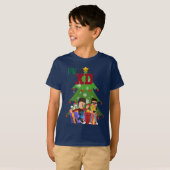 Kids Christmas pkxd game T-shirt (Voorkant volledig)