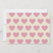 Kids Classroom Valentine's Day Cute Block Type Notitiekaartje (Achterkant)