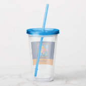 Kids Colorful Fish Acryl Drinkbeker (Achterkant)