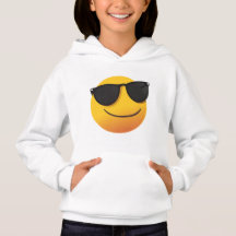 Kids Cool Smiley Hoodie | Leuke Emoji Grafische Vo