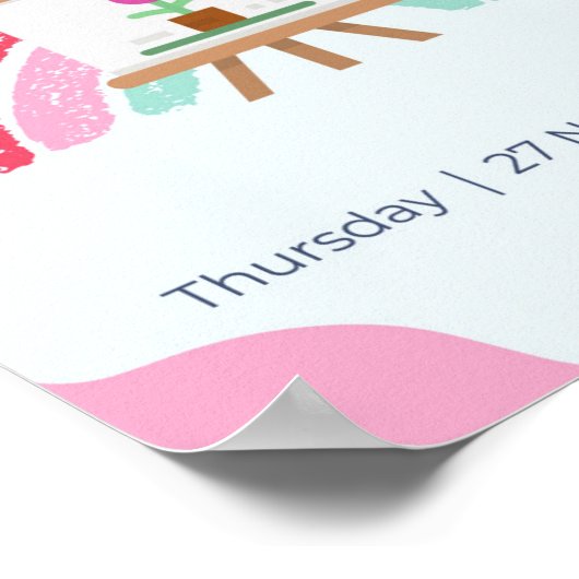 Kids Creative Drawing Poster (Coin)