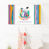 Kid's Cryptid Birthday Banner (Insitu)
