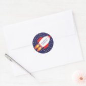Kids Cute Rocket Nom du navire Enveloppe Stickers (Enveloppe)