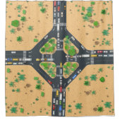 Kids Desert Junction Douche rideau (Devant)