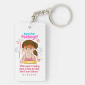 Kids Emotion Featuring Angry Sleutelhanger (achterkant)