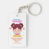 Kids Emotion Featuring Calm Sleutelhanger (achterkant)