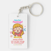 Kids Emotion Featuring Excited Sleutelhanger (achterkant)
