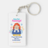 Kids Emotion Featuring Scared Sleutelhanger (achterkant)
