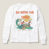 Kids Energy Flow Lessons Learn T Shirt  (Motif verso)