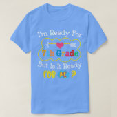 Kids First Day Of 7th Grade Back To School T-Shirt (Design devant)