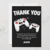 Kids Gaming Bedankkaart (Voorkant)