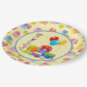 Kids Happy Birthday  Papieren Bordje (Gekanteld)